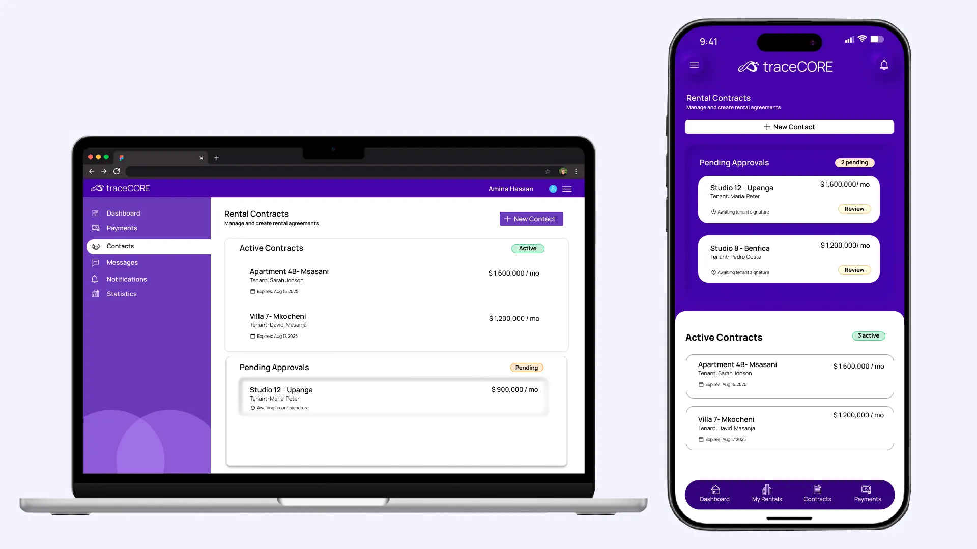 Real-time management of each store